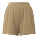 thumbnail image 4 of MKLEKYY conjunto de 2 Piezas de Faja Corta para Mujer, Top de Manga 3/4 y Pantalones Cortos con Cintura Elástica, Ropa de Estar Por Casa, 4 of 4