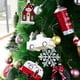 thumbnail image 2 of Manualidades navideñas colgantes para casa, buzón, tambor, coche de dibujos animados, furgoneta, muleta, árbol de Navidad, corona, adornos colgantes, regalos de fiesta, suministros, 2 of 5