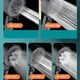 thumbnail image 5 of Advancent 5-Mode Rainfall One-key Bathroom Sprinkler Shower Massage Pressurization Accessories Stop Strong Water Type2 NO2 Advancent HA063367-02, 5 of 6