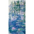 thumbnail image 3 of Monet, Claude 11x18 Black Modern Framed Museum Art Print Titled - Waterlilies I, 3 of 5