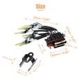 thumbnail image 5 of Unique Bargains 1 Set Fuel Injector Assembly 17114163 89060440 for GMC C1500 Truck 1996-1999, 5 of 7