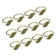 thumbnail image 5 of Advancent 12 Pieces Home Restaurant Leaf Shaped Ring Portable Ceremony Rhinestone Napkins Napkin Decoration Ornament Banquet Oro 2piezas, 5 of 6