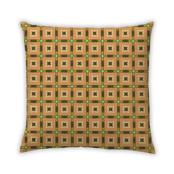 Ahgly Company Indoor Square Contemporary Throw Pillow, 18 inch by 18 inch
