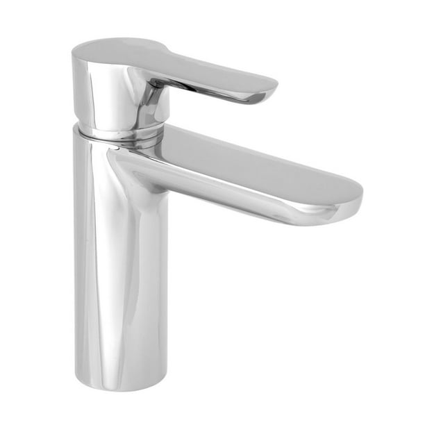 Monomando Lavabo Clic Acero Inoxidable Urrea 9424EO-9