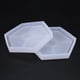 thumbnail image 4 of Paquete de 32 Moldes de Portavasos Hexagonal de Silicona Molde de Resina de Silicona, Moldes Epoxi para FundicióN con Resina, HormigóN, Cemento, 4 of 5