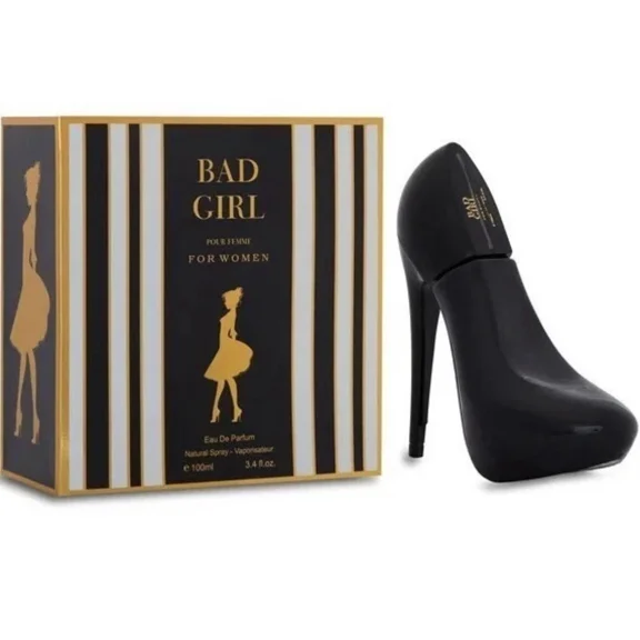 Glam Girl Black Eau de Parfum Spray for Women, 3.4 fl oz by Fragrance Couture