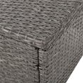 thumbnail image 2 of Noble House Puerta 9 Piece Outdoor Wicker Sofa Set in Dark Gray, 2 of 58
