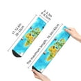 thumbnail image 4 of Naloa World Map With Animals Landmarks Ankle Socks for Women Non Slip Socks No Show Socks Classic Low Cut Casual Socks Casual Socks, 4 of 7