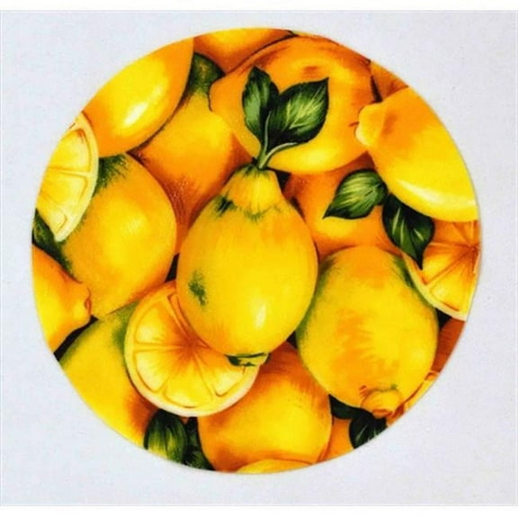 Andreas TRT-922 10 in. Lemon Silicone Trivet - Pack of 3