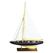 Wood Sailboat For Short Spaces