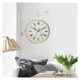thumbnail image 5 of Horloge Murale Rétro en Fer Forgé Double Face Décoration de Chambre Jardin Extérieur Rotation 360 Degrés Mur Antique, Largement Utilisation, 5 of 5