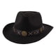 thumbnail image 5 of Sombrero de vaquero Zulema versátil para regalo disfraz de vacaciones para Hombres negro, 5 of 8