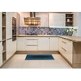 thumbnail image 5 of Ahgly Company Indoor Square Patterned Blue Novelty Area Rugs, 5' Square, 5 of 6