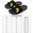 thumbnail image 2 of GZHJMY Stylish Slides for Women Men, Monster Eyes Cartoon Soft Flexible Slip-on Sandals Slippers, 2 of 7