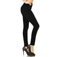 thumbnail image 3 of Women's High Waisted Jeggings Pull On Stretch Skinny Pants Size S - 3XL 29" Inseam Black L, 3 of 5