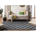 thumbnail image 3 of Safavieh Dhurries Hector Geometric Wool Area Rug, Chocolate/Ivory, 3' x 5', 3 of 11