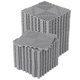 thumbnail image 1 of Garvee Pack de 50 baldosas entrelazadas para suelo, 12"x12", PVC blando antideslizante con agujeros de drenaje, para gimnasio, cocina, piscina, garaje, 1 of 8