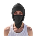thumbnail image 4 of Unique Bargains 1 Pc Multi-function Face Mask All in one Balaclava for Cycling Dark Gray, 4 of 6