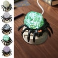 thumbnail image 4 of Halloween 3D Large Spider Crystal Ball Night Light with Wooden Base,Crystal Lamp Gift for Wife Friends,Color Changing with Remote Control,Home Halloween Christmas Decoration Glass Ball Lamp, 4 of 6