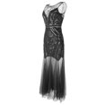 thumbnail image 1 of Women's XXL Backless Sleeveless Dress, 1 of 8