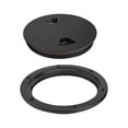 thumbnail image 3 of Black 4" 6" 8" Round Non Slip Inspection Hatch w/Detachable Cover Marine Boat, 3 of 8