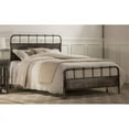 thumbnail image 2 of Atlin Designs Industrial Metal Queen Spindle Panel Bed in Rubbed Black, 2 of 2