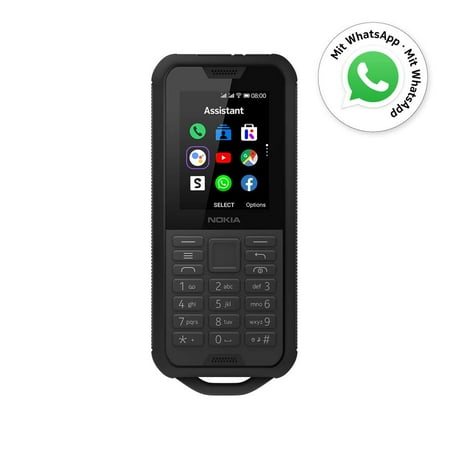 Nokia 800 Tough 4GB 512MB RAM International Model - Black