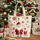 thumbnail image 4 of Bolsa de Lona con Manzanas para Nochebuena con Regalos de Papá Noel, 4 of 6