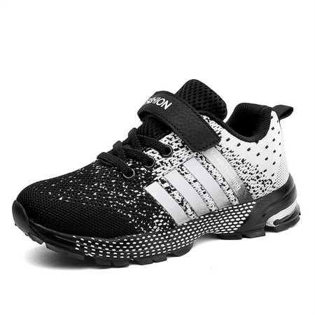 

Engtoy Little/Big Kids High Top Athletic Basketball Sneakers Running Shoes suitable for boy