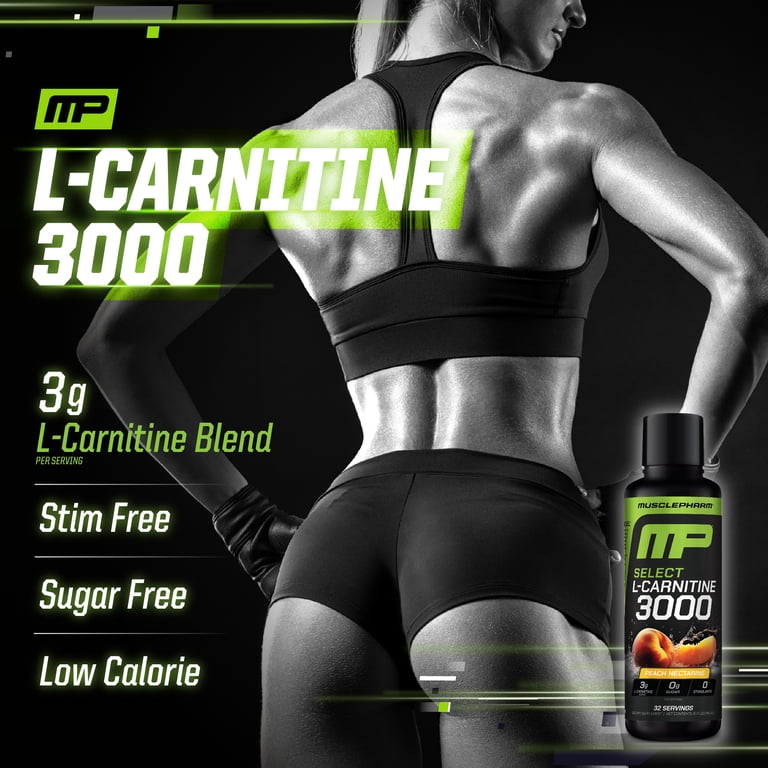 MusclePharm, Select L-Carnitine 3000, Peach Nectarine MusclePharm, Select L-Carnitine 3000, Peach Nectarine