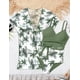 thumbnail image 5 of Traje de baño BAVADER para niñas con estampado floral tropical de una sola pieza, tallas 10-12, 5 of 9