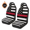 thumbnail image 3 of Uorisanigo Car Seat Covers Front Seats Only, 2 Pcs, Easy to Install Car Seats Cover Set and Accessories for Auto Trucks Van SUV - American Honoring Firefighter Flag, 3 of 7