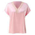 thumbnail image 4 of Sngxgn Women's Crop Tops Short Sleeve Shirts Casual Running T-Shirts(RD2,XXL), 4 of 5