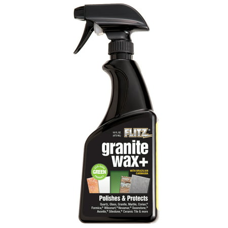FLITZ GRANITE WAXX PLUS -  SEAL & PROTECT (Best Way To Seal Granite)
