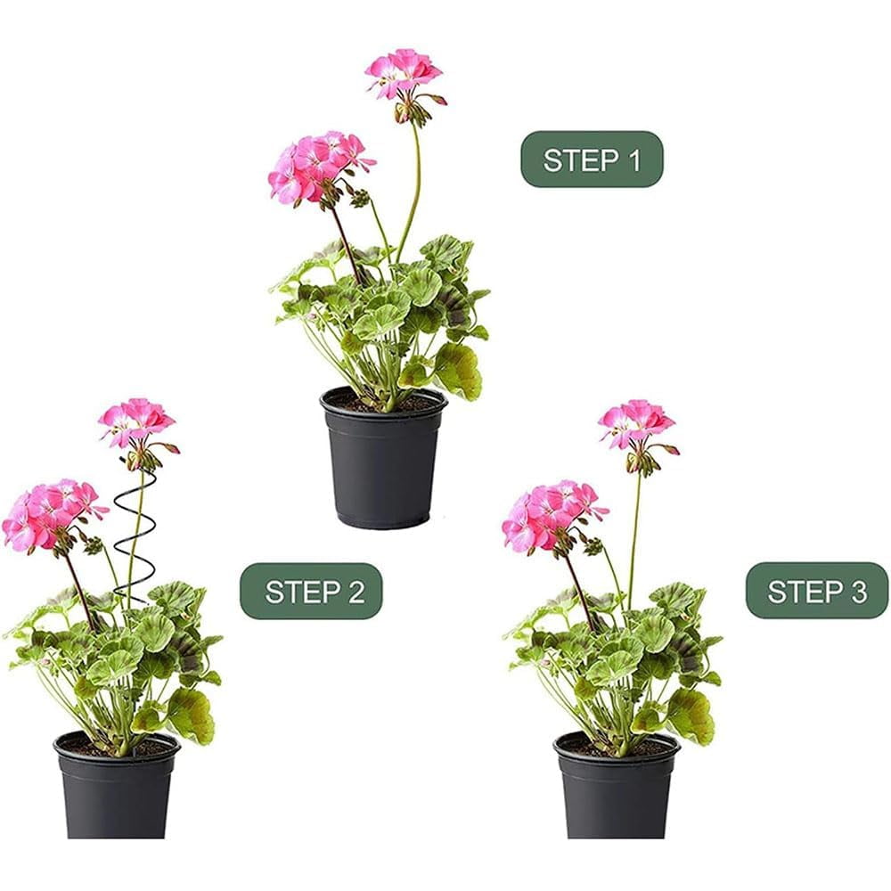Tomato Twist Stake,Spiral Tomato Stakes,Twisted Tomato Stakes, Plant Supports Spiral Tomato Cages,Spiral Plant Support for Potted Plants Tomato Rose Vine