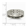 thumbnail image 2 of Titanium 6mm Polished Band Ring - Size 8.5, 2 of 2