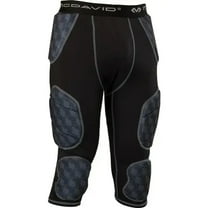 McDavid Rival Youth Integrated 7-Pad Girdle (Black, L)