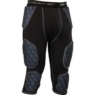 McDavid HEX Dual-Density Thudd 5 Pad Short (737DD), Football 5 Pad Un