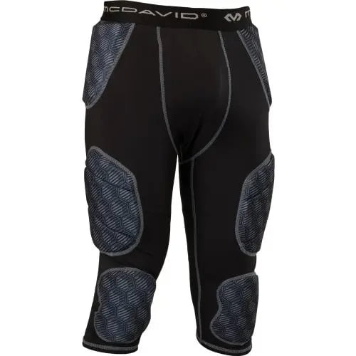 McDavid Rival Adult Integrated 7-Pad Girdle (Black, XL)