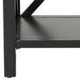 thumbnail image 5 of SAFAVIEH Candence Cross Back End Table Black, 5 of 5