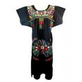 thumbnail image 4 of Leos Imports Mexican Dress Puebla (Medium, Black), 4 of 4