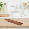 thumbnail image 3 of IH Casa Decor Acacia Wood Biseauté De Service Avec Poignée, 3 of 4
