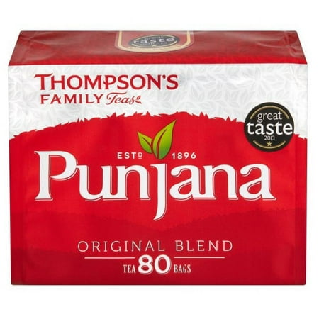 Thompson s Family Teas Punjana Original Blend 80 Tea Bags