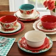 thumbnail image 2 of The Pioneer Woman Assorted Dinnerware Set, 12-Piece Set, 2 of 9