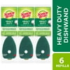 (3 pack) Scotch-Brite Dishwand Heavy Duty Refill Heads, 6 Count Value Pack