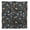 Black, variant on Green Bandhani Tie-Dye Pure Silk Printed Head Bandanas Summer Neck Wrap Scarf 40 x 80 Inches