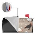 thumbnail image 5 of Bingfone Chicken Magnetic Mailbox Cover Standard Size for Garden Yard Outdoor Decorations-25.5x21 in, 5 of 9