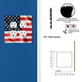 thumbnail image 2 of Off The Wall Plates - American Flag - Double Gang Outlet, 2 of 4