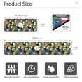thumbnail image 3 of Yayeee Faucet Mat for Kitchen Sink 14.7" Diatomite Long Splash Guard Pad, Colorful Toucans Pattern, 2 Pack, 3 of 7
