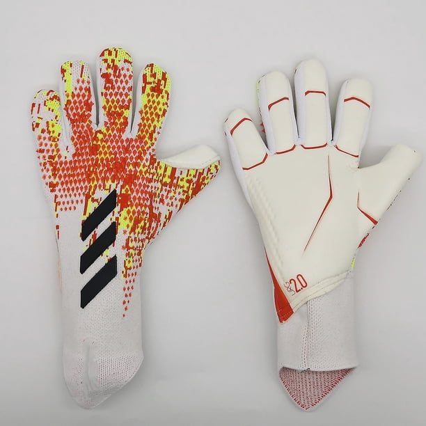 Guantes de portero de fútbol profesionales de caucho de silicona, impermeables, antideslizantes, de látex, para adultos y niños, Vhe